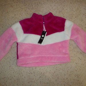 NWT ZELOS COZY VARSITY PULLOVER Girls S (7-8)